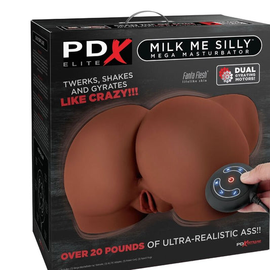 Masturbator premium PDX Elite, Milk Me Silly, 31 cm lungime